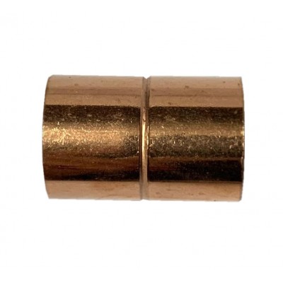 LUVA DE COBRE 1/2 x 1/2 - PAREDE 0,68 MM