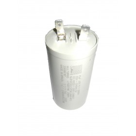 CAPACITOR DE FASE 45 UF 250 VAC CLEAN C/ TERM W10883000 / 326066187 / W10527850 WEG