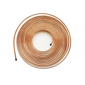 TUBO DE COBRE PARA REFRIGERAÇÃO 3/8 - 9,52 MM PANCAKE 15M + 3,05KG PAR 0,79