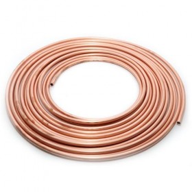 TUBO DE COBRE PARA REFRIGERAÇÃO 5/8 - 15,87 MM PANCAKE 15M + -  5,380 KG PAR 0,79