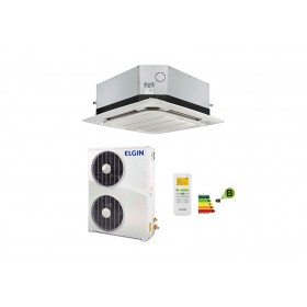 COND. AR CONDICIONADO SPLIT CASSETE ELGIN 60.000 BTUS FRIO R 410A 220V 3F