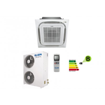 EVAP. AR CONDICIONADO SPLIT CASSETE ELGIN 60.000 BTUS FRIO 380V 3F