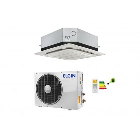 COND. AR CONDICIONADO SPLIT CASSETE ELGIN 36.000 BTUS FRIO 220V 1F R 410A