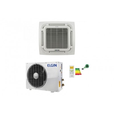 EVAP. AR CONDICIONADO SPLIT CASSETE ELGIN 24.000 BTUS FRIO 220V R 410A