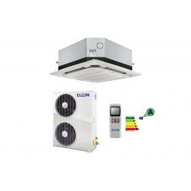 EVAP. AR CONDICIONADO SPLIT CASSETE ELGIN 60.000 BTUS FRIO R 410A 220V 3F CCO