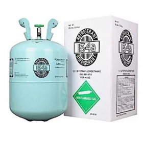 GÁS R134a GARRAFA 13,62 Kg REFRIGERANT UN3159 TETRAFHUORETANO 2.2