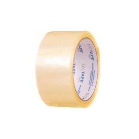 FITA ADESIVA PP TRANSPARENTE 48 MM X 100M TEC TAPE 302