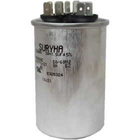 CAPACITOR DUPLO 30 + 1,5 UF 440 VAC C/ TERM.