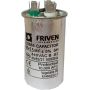 CAPACITOR DUPLO 25 + 2,5 UF 380 VAC C/ TERM.