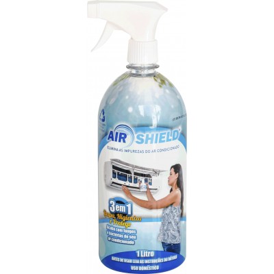 HIGIENIZADOR BACTERICIDA AIR SHIELD 1 LITRO C/ GATILHO