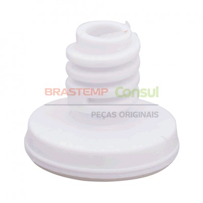 PÉ NIVELADOR BRANCO BRASTEMP / CONSUL W10658798 SUBSTITUI W10382908 BWB08A,11A,22A / BWC06A,07A,08A,09A,10A,10B,11A / BW