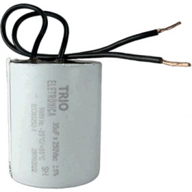 CAPACITOR DE FASE 35 UF 250 VAC C/ CABO