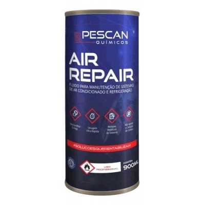 GÁS P/ LIMPEZA DO SISTEMA DE REFRIGERAÇÃO A/C FLUSH 900 ML PESCAN - AIR REPAIR *INFLAMAVEL*