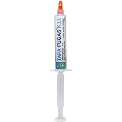 TAPA FUGAS K11 - DOSE UNICA - 10 ML - ATÉ 3 TR - 36 MIL BTUS SERINGA