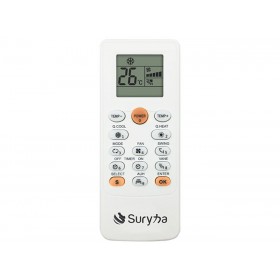 CONTROLE REMOTO P/ AR CONDICIONADO UNIVERSAL 4000 EM 1 C/ CONFIGURAÇÃO AUTOMÁTICA SURYHA