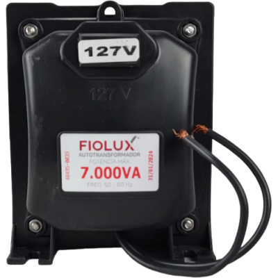 AUTO TRANSFORMADOR 7 KVA 110/220V C/ CONECTOR FIOLUX PREMIUM