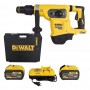 MARTELO PERFURADOR / ROMPEDOR SDS MAX 60V MAX* LI-ION FLEXVOLT DEWALT DCH481X2-BR