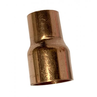 LUVA DE REDUÇÃO DE COBRE 1/2 x 3/8 - PAREDE 0,69 MM