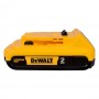 FURADEIRA DE IMPACTO 1/2'' (13 MM) 20V MAX XR BRUSHLESS BIVOLT C/ CARREG., MALETA, 2 BATERIAS 2 AH DEWALT DCD805D2-BR