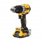 FURADEIRA DE IMPACTO 1/2'' (13 MM) 20V MAX XR BRUSHLESS BIVOLT C/ CARREG., MALETA, 2 BATERIAS 2 AH DEWALT DCD805D2-BR